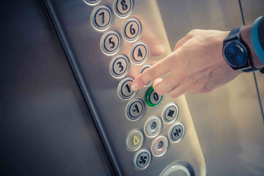 Elevator buttons